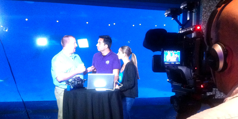 Georgia Aquarium TV Film Crews